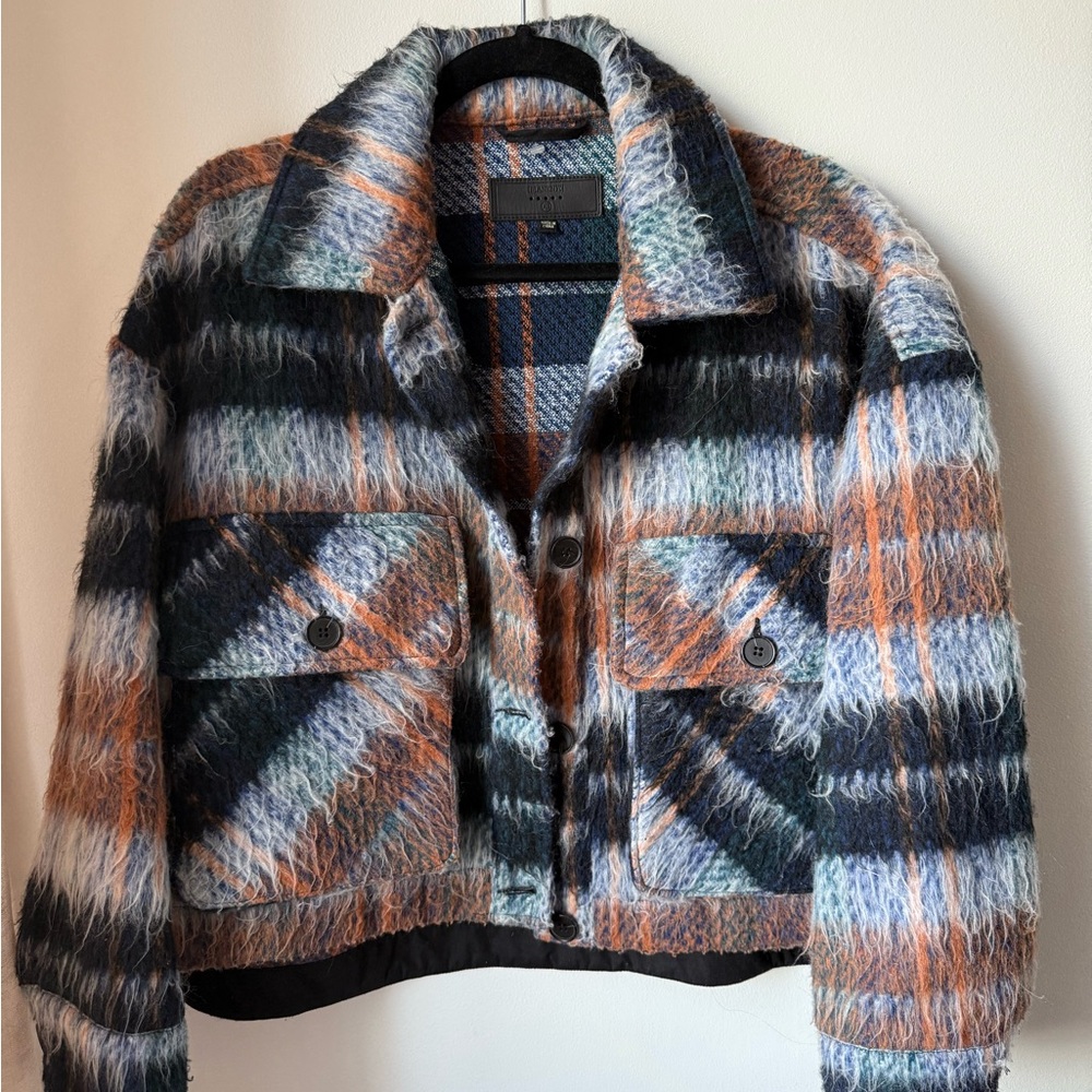 Plaid Multicolor Women's Jacket